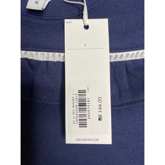 Jamie and Jack Girls Long Sleeve Top Sz 8 NWTs - Picture 4 of 4